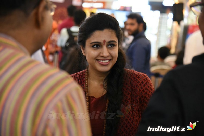 Samyktha Varma Spotted her at Actress Utthaara Unni's Short film launch