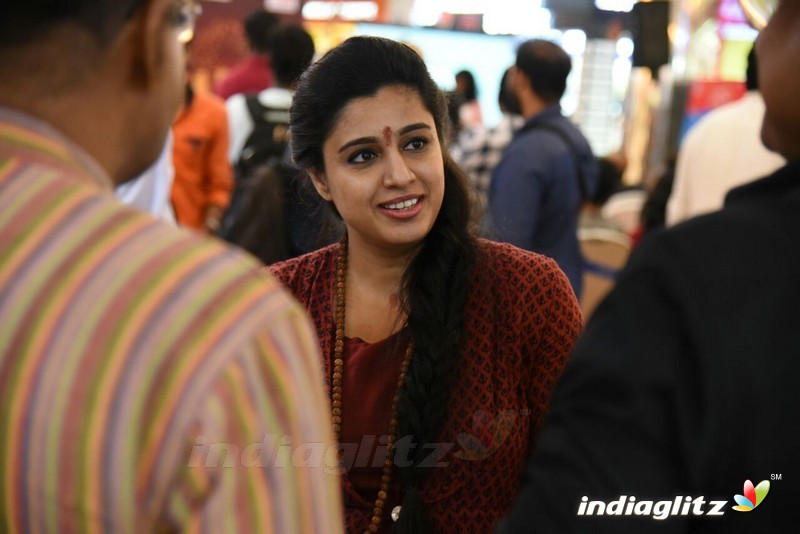 Samyktha Varma Spotted her at Actress Utthaara Unni's Short film launch