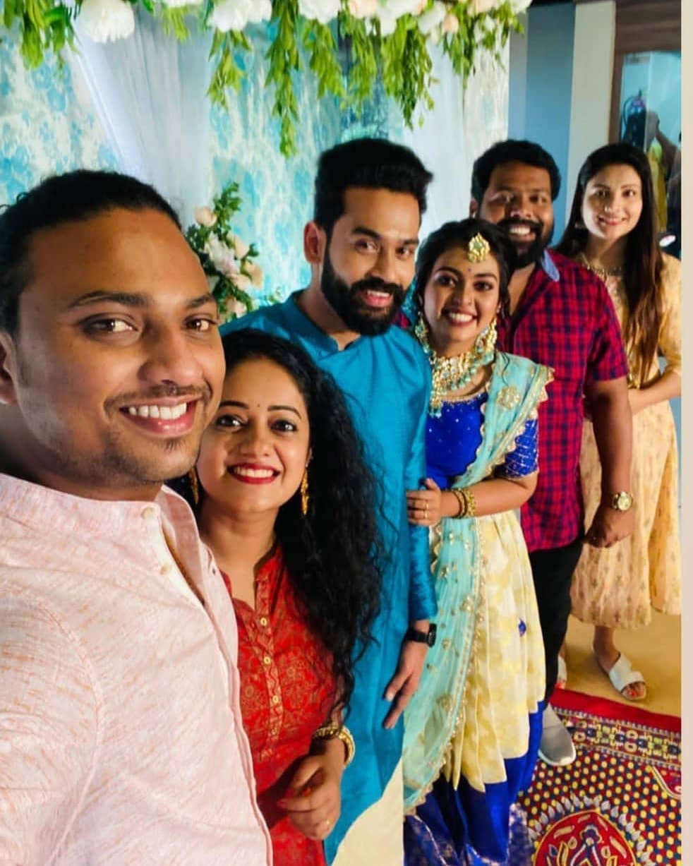 Mridula vijai engagement