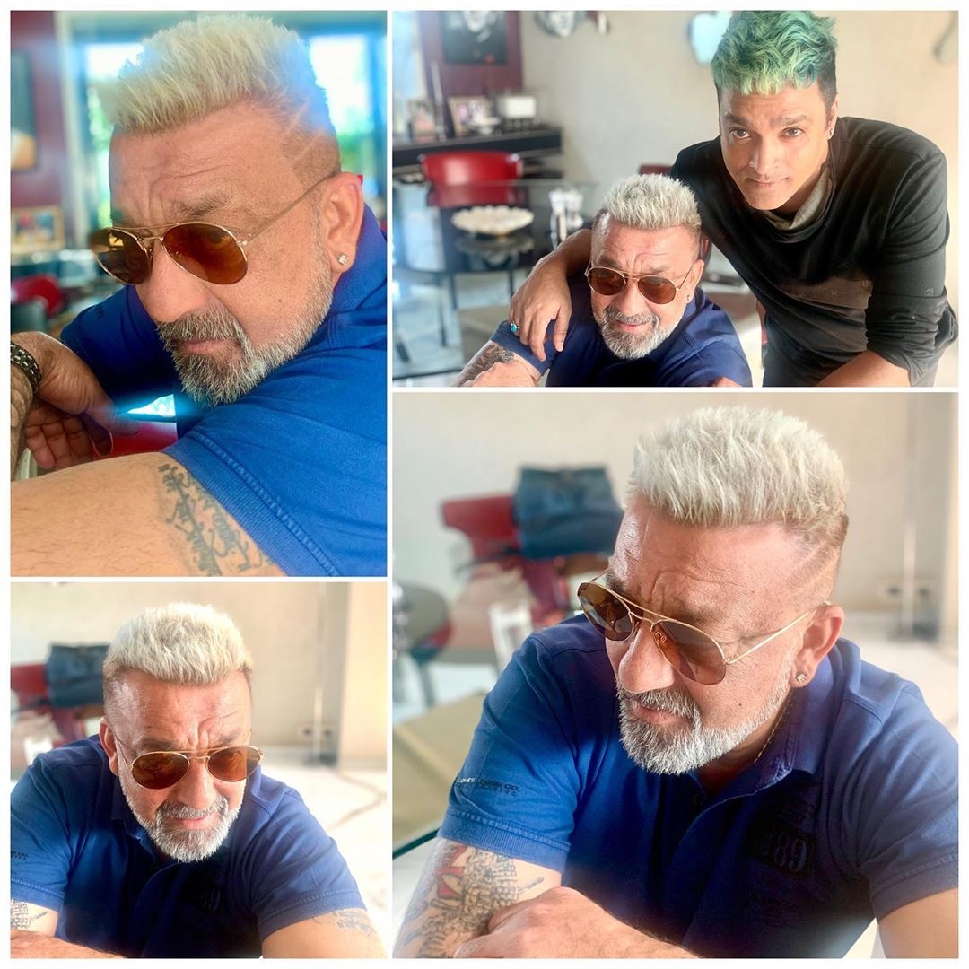 Sanjay Dutt new hairstyle dance