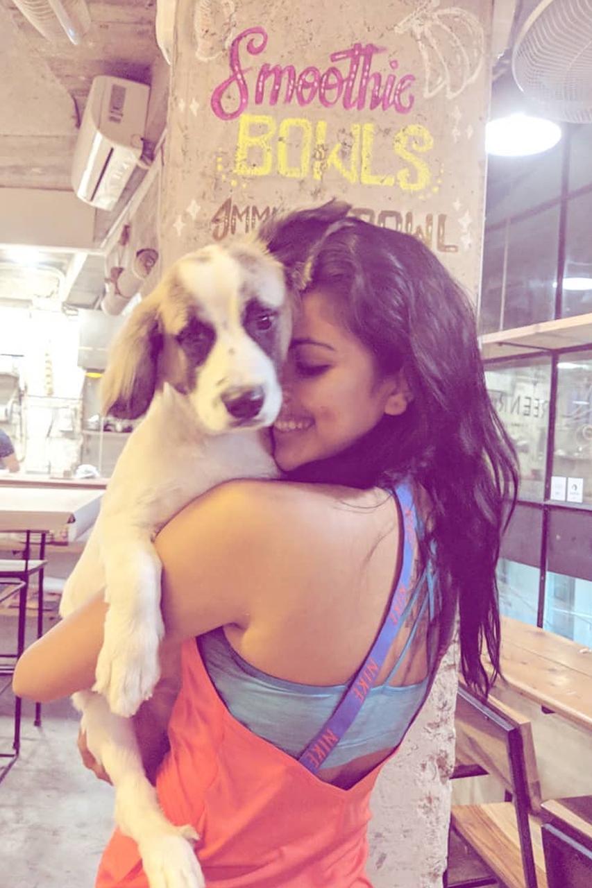 Amala Paul pet