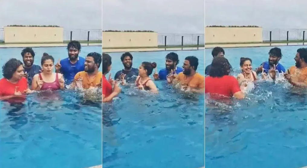 anushree swimming pook