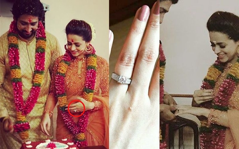 bhavana wedding ring