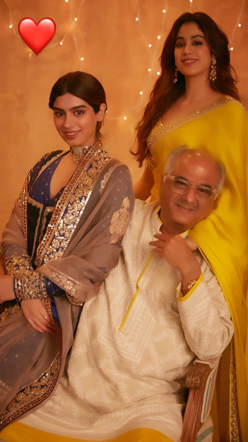 janhvi kapoor diwali celebration