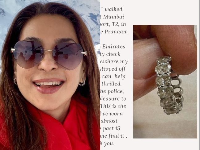 Juhi Chawla earring 