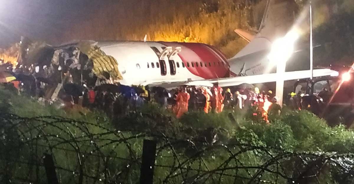 flight crash kerala