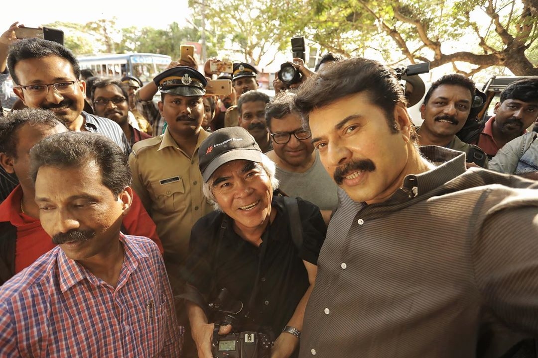 Mammooty selfie 2