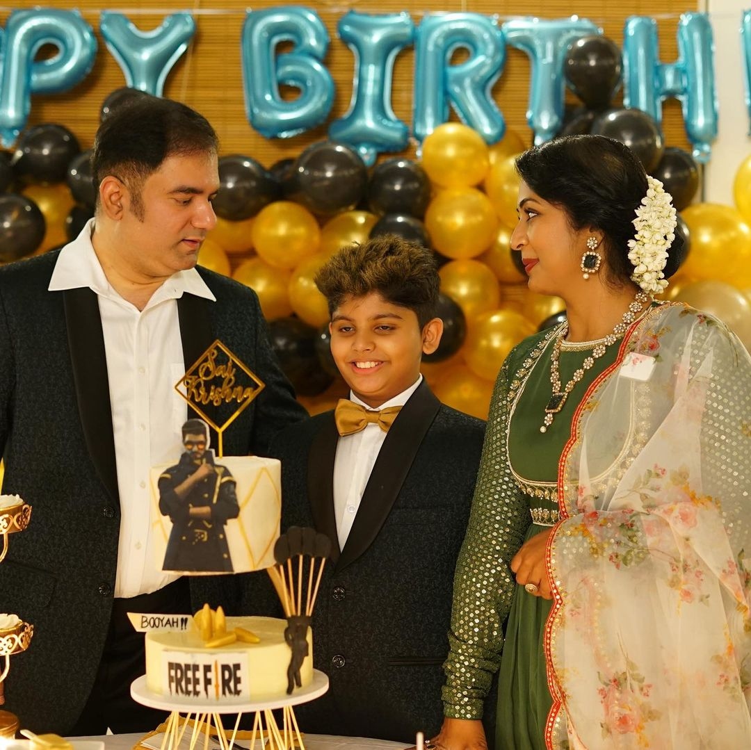 Navya nair son birthday