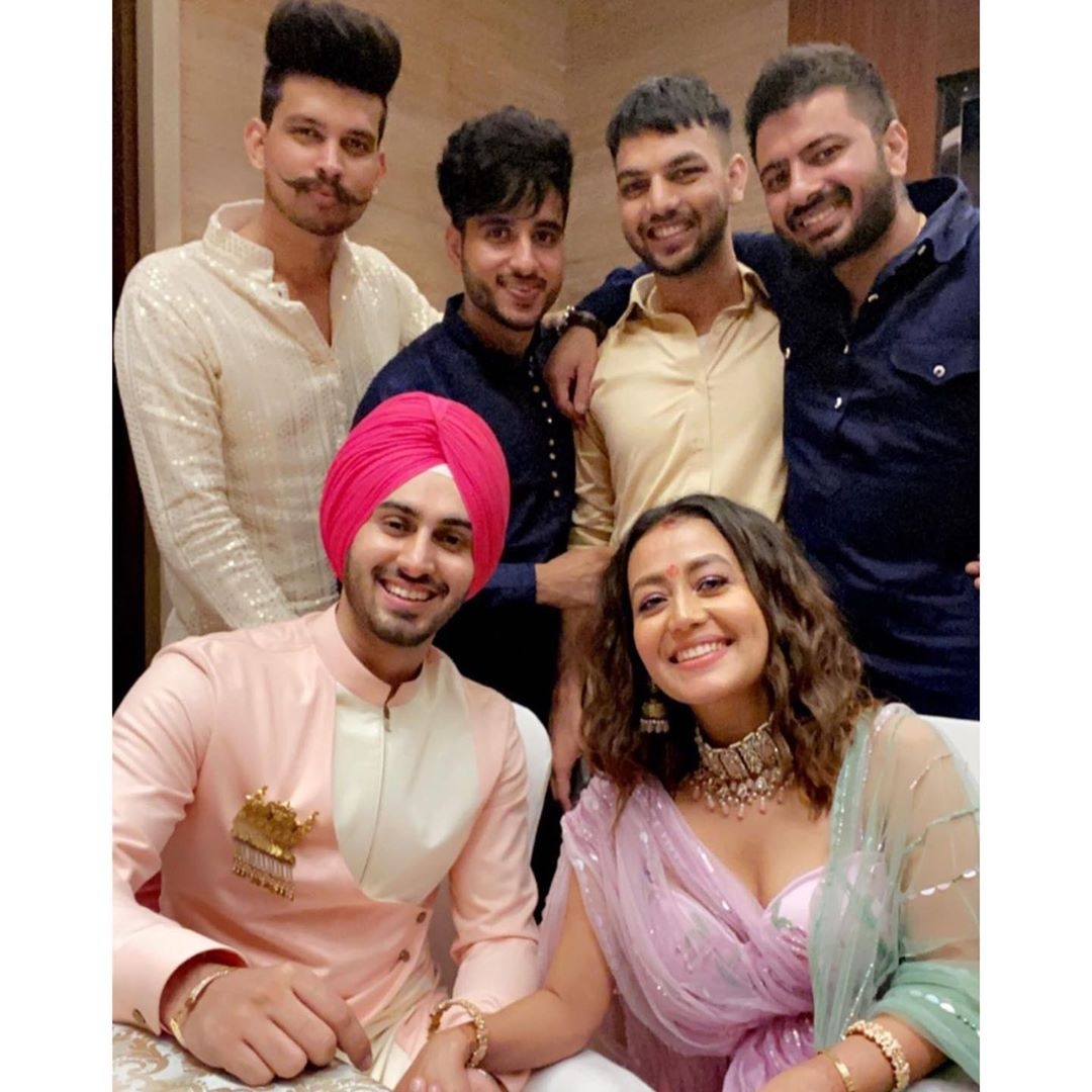 Neha kakkar roka wedding