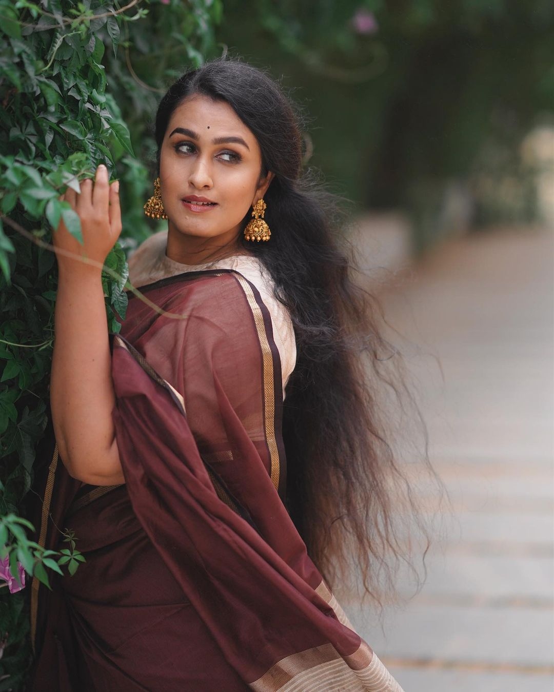 Kavitha Nair saree