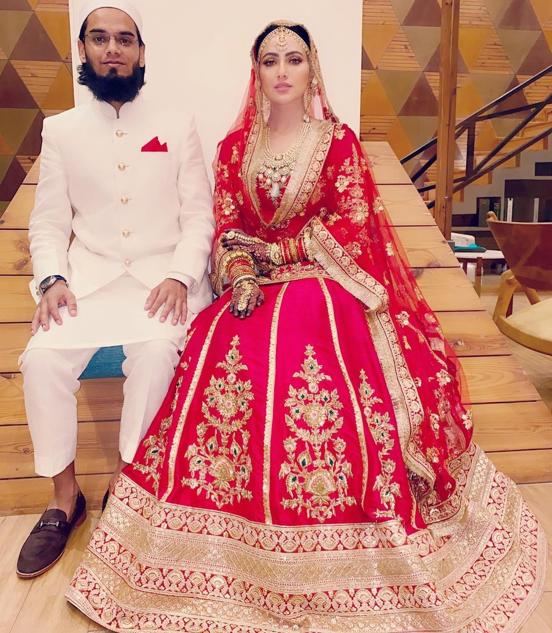 sana khan wedding Anas