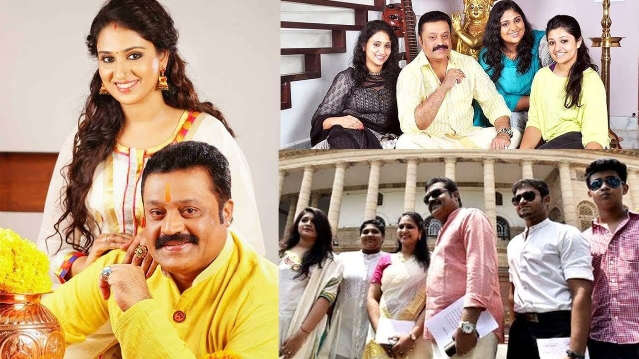 suresh Gopi family photoshoot