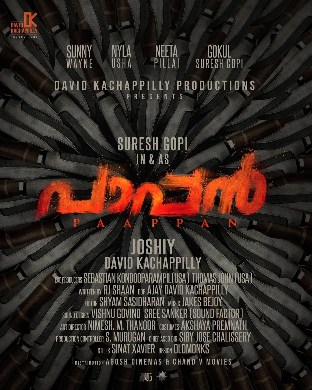 paappan first look