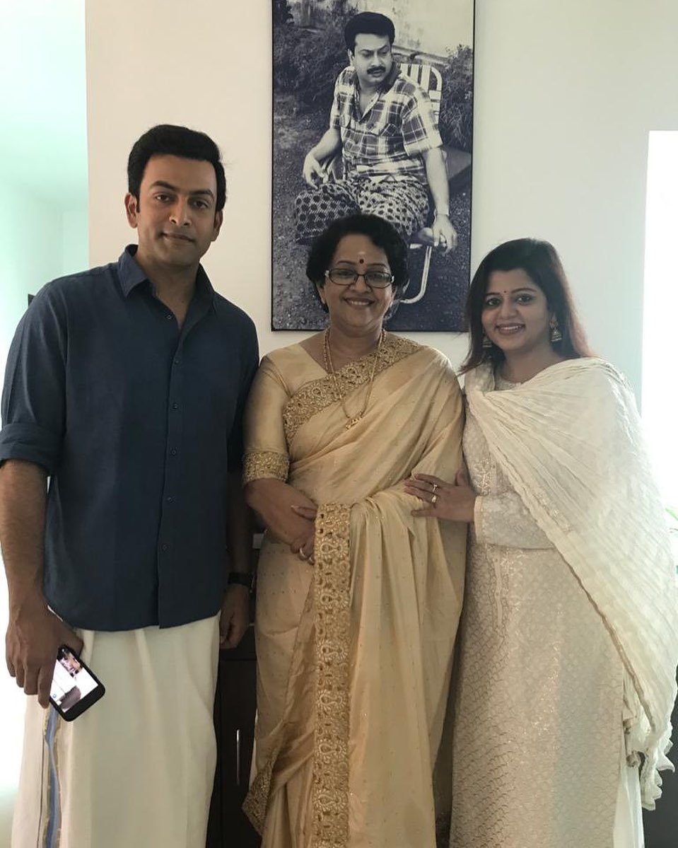 prithviraj family