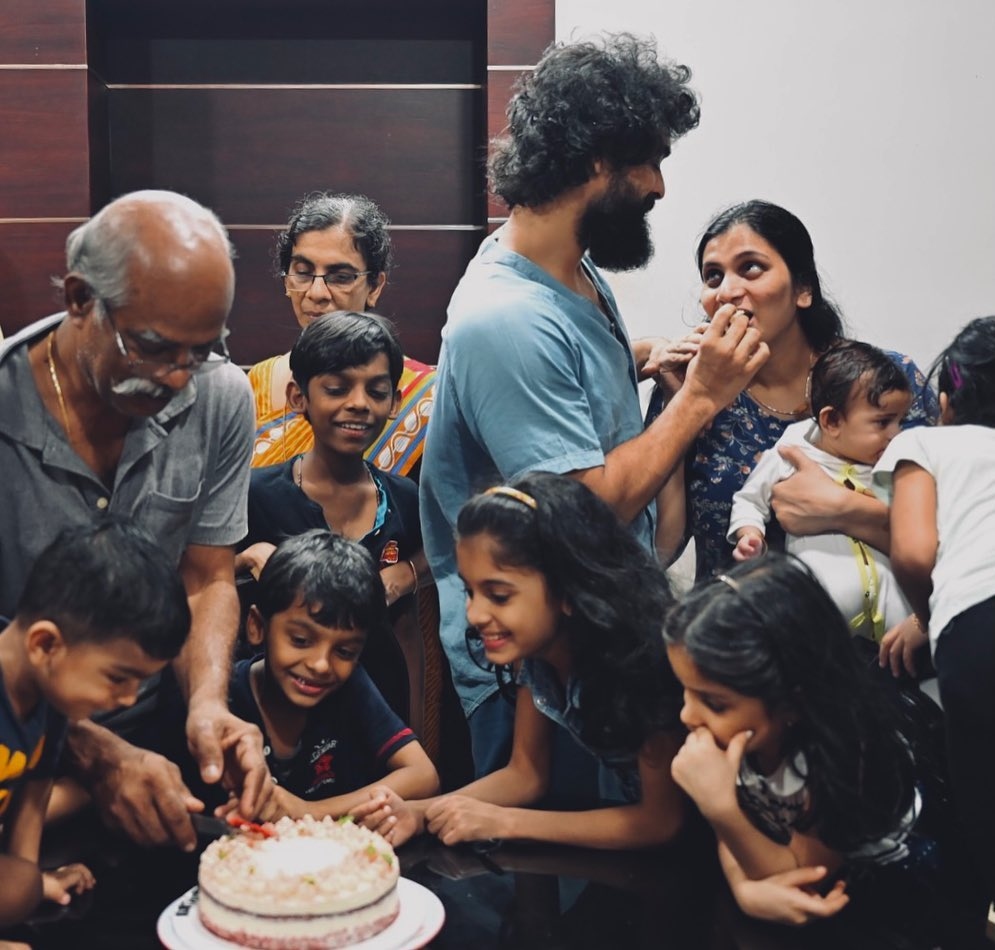 Tovino Thomas wedding anniversary