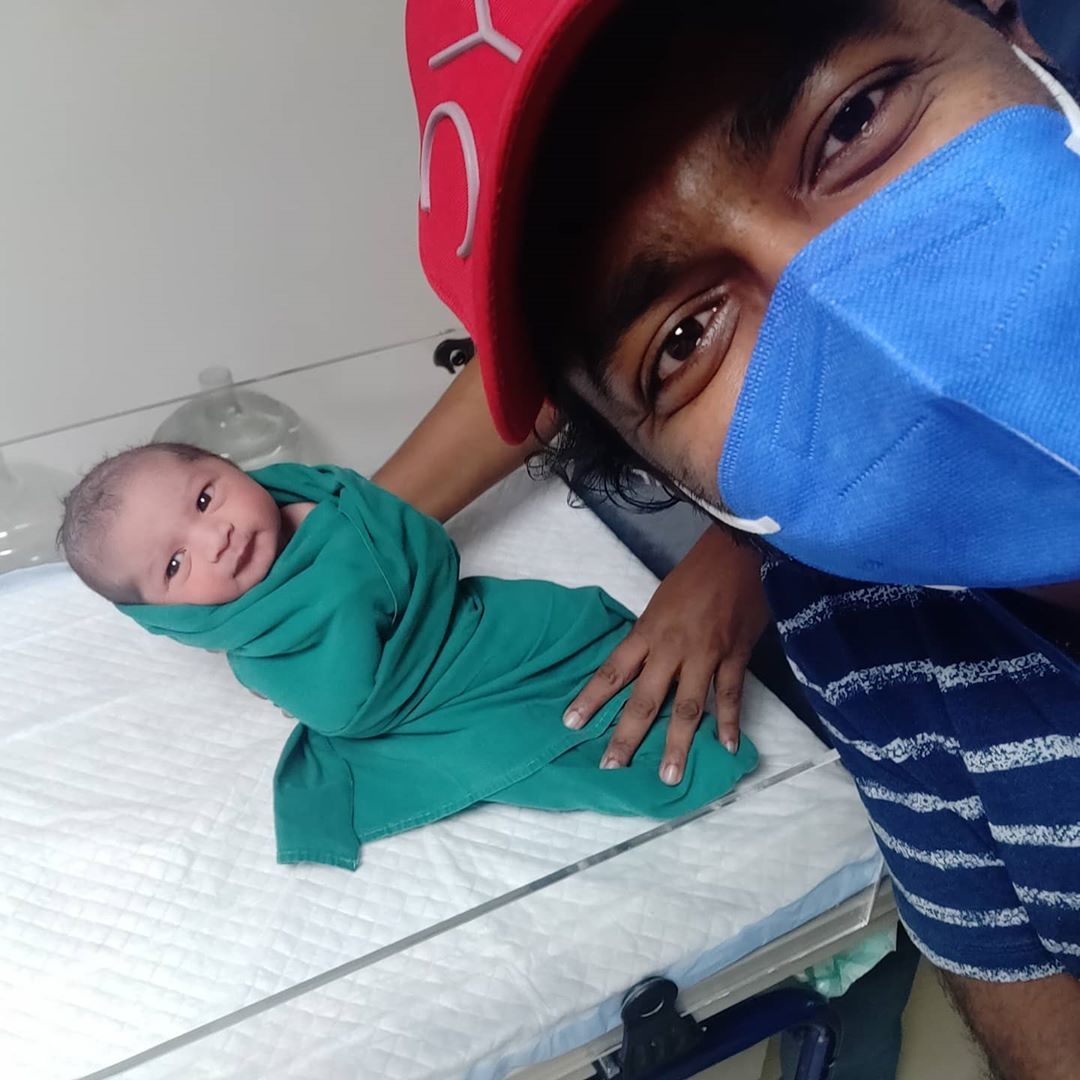 vishnu unnikrishnan baby boy