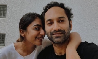 Nazriya Nazim shares the health status of Fahadh Faasil