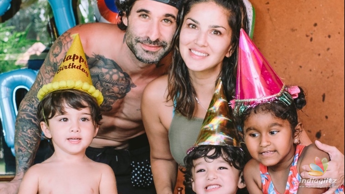 Sunny Leone celebrates sons birthday, pens emotional post