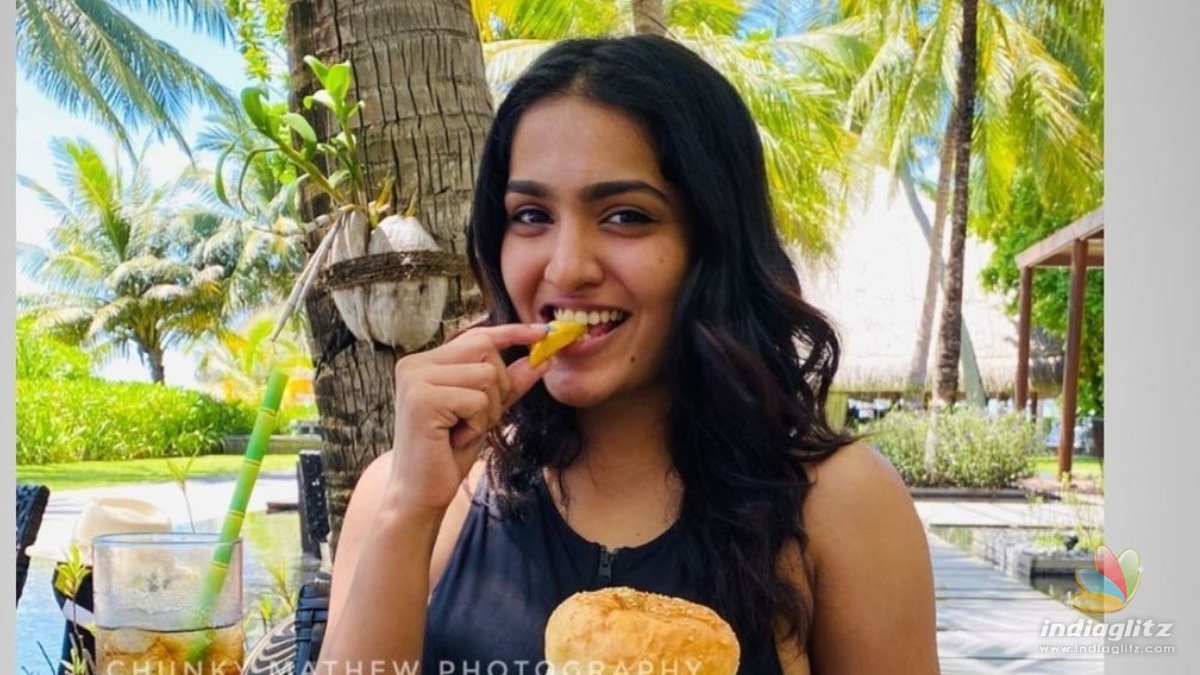 Viral pics: Actress Saniya Iyappan enjoys Maldives in bikini