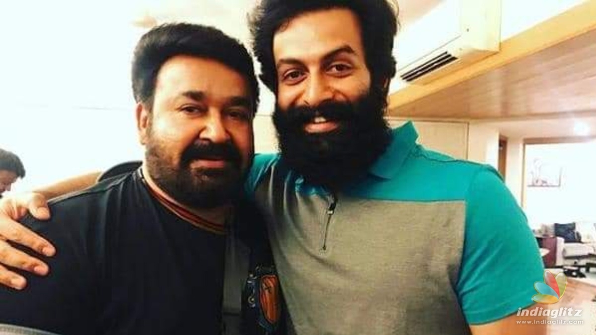 Superstar Mohanlal congratulates Prithviraj for Kuruthi