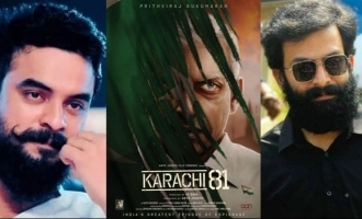 Prithviraj's look in 'Karachi 81' is making waves!