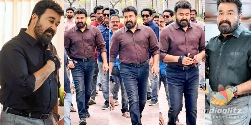 Mohanlal looks decades younger, photos VIRAL!