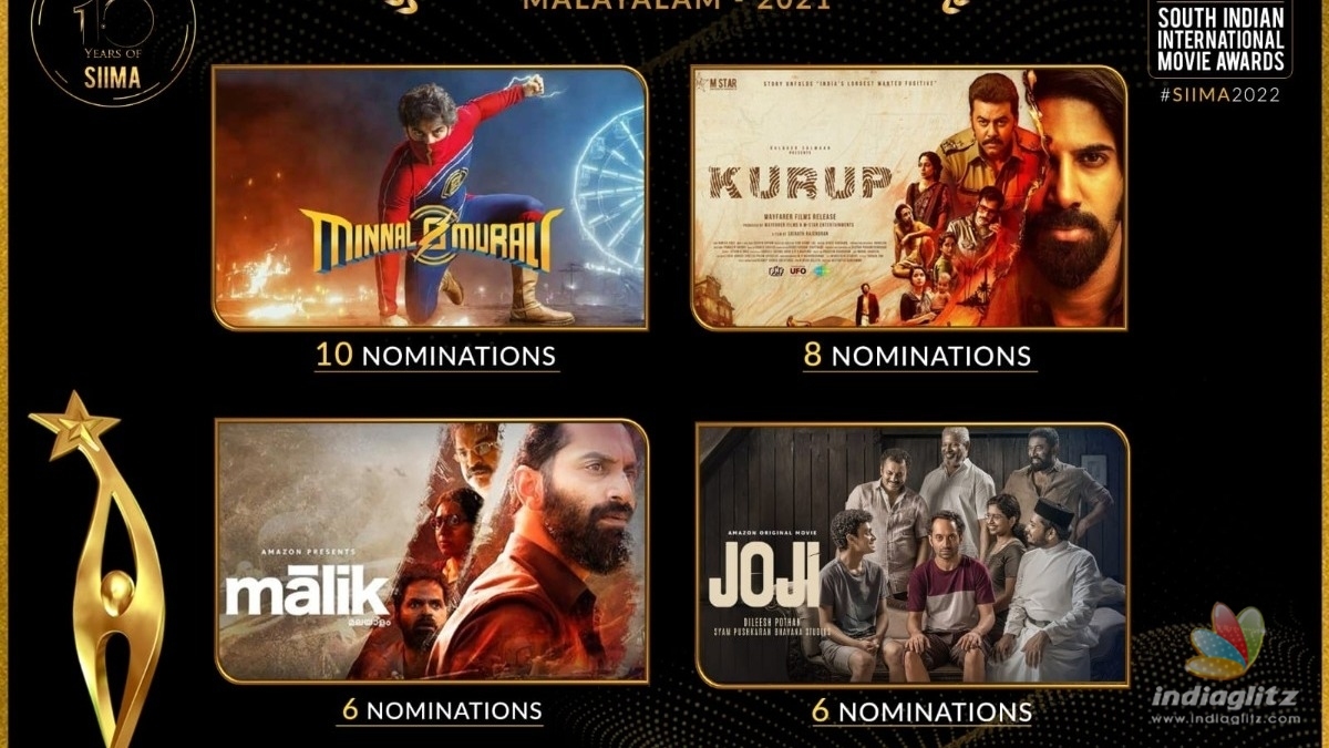 SIIMA 2022 Nominations: Tovino Thomas’ Minnal Murali tops the list