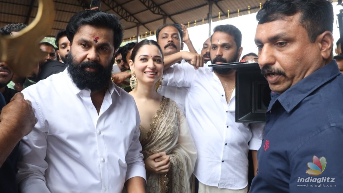 In pics: Dileep-Tamannaah movie D147 starts rolling