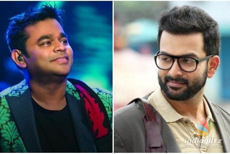 Prithviraj and AR Rahmans much-awaited movie begins shooting