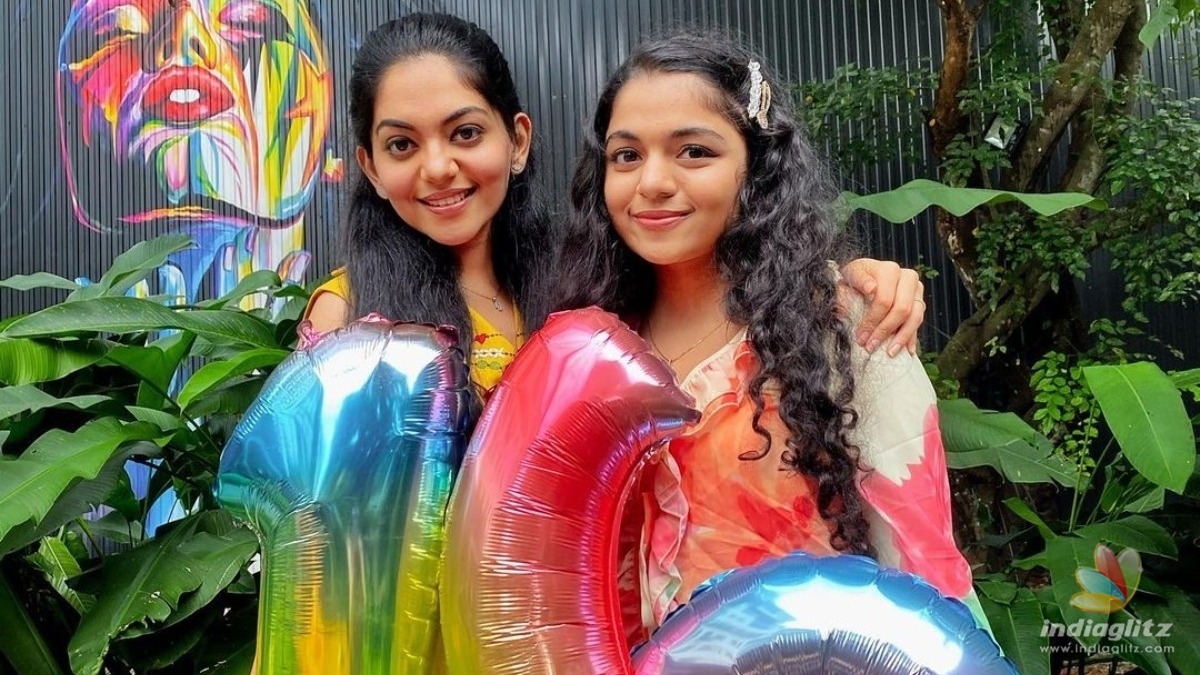 Ahaana Krishna pens a heartfelt note for her sister