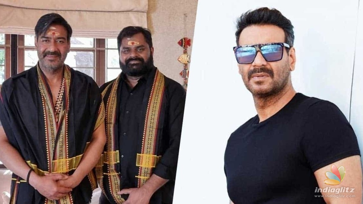 In pics: Bollywood star Ajay Devgn visits Sabarimala