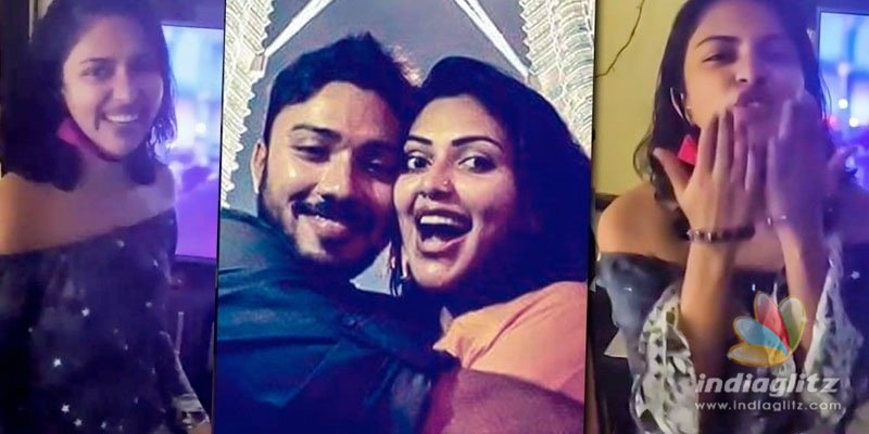 Amala Paul celebrates brothers birthday; hosts house party!