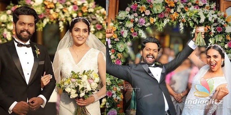 Celebs at Balu Varghese-Aileenas wedding