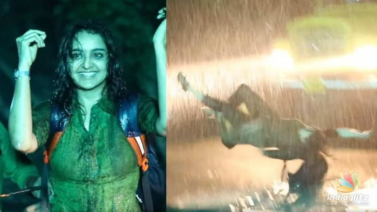 WATCH : Manju Warrier performs daring action stunts in rope