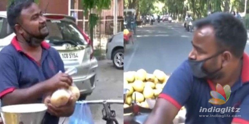 No movies, Bollywood actor sells fruits on streets