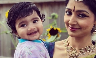 Divya Unni shares an adorable picture with her daughter