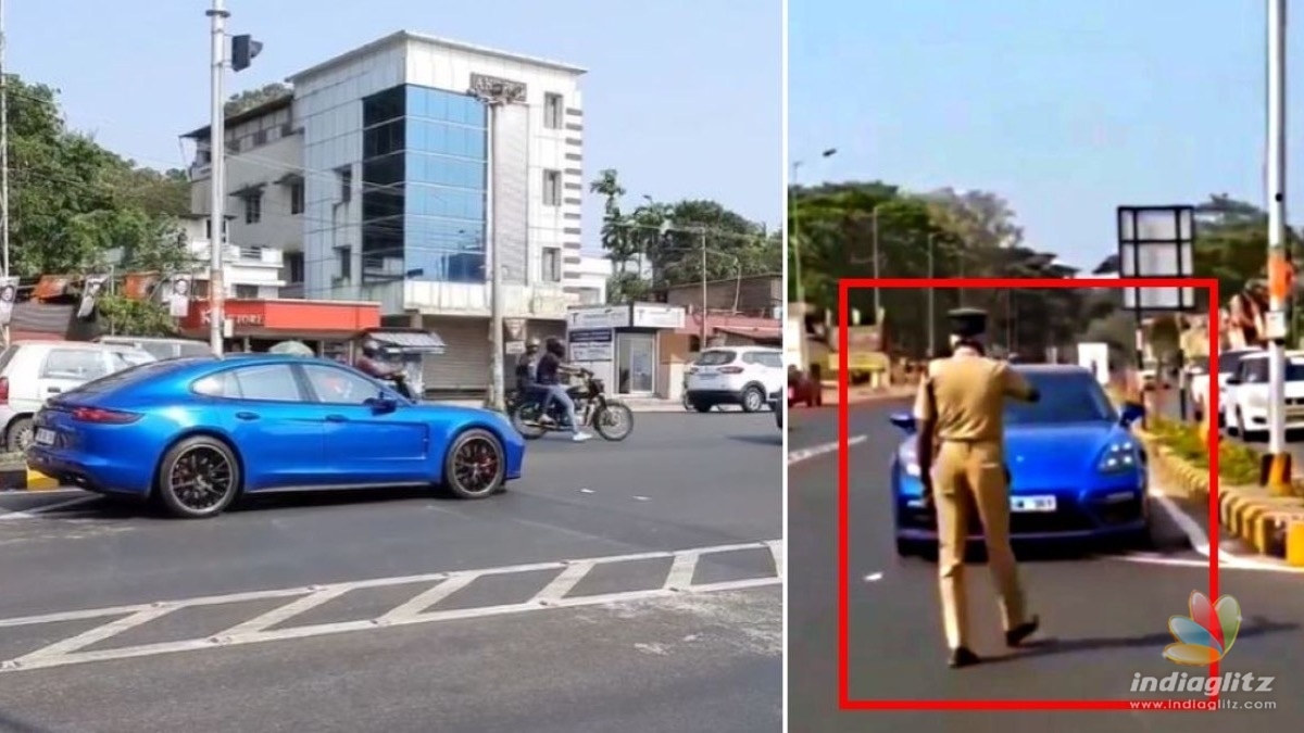 Watch: Dulquer Salmaan caught speeding on the wrong side of the road!