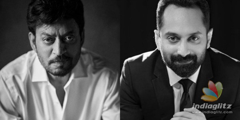 Fahadh Faasil pens an emotional note for Irrfan Khan