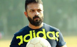 Jayasurya is busy with football practice sessions