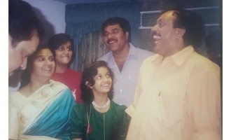 Keerthy Suresh shares her childhood photos with Mammootty