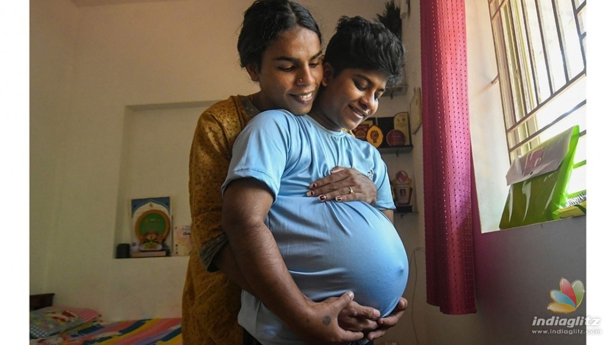 Sensational transgender couple hosts naming ceremony for their baby