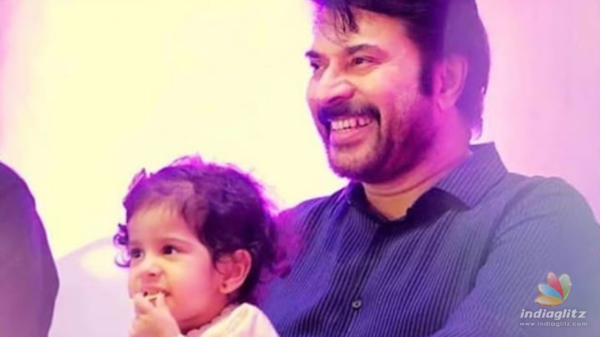 Mammootty shares an adorable picture of his granddaughter Maryam!