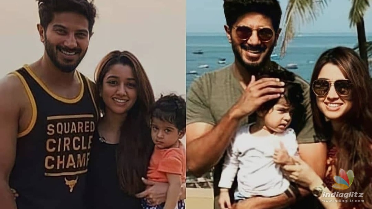 Dulquer Salmaan shares an adorable picture with daughter