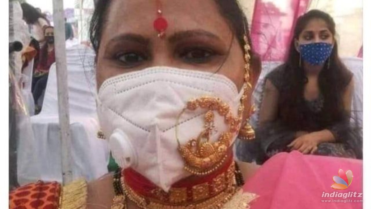  Woman wears nose ring hoop over face mask, pics go viral!