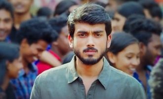 actor Kalidas Jayaram elated with his movie hoardings