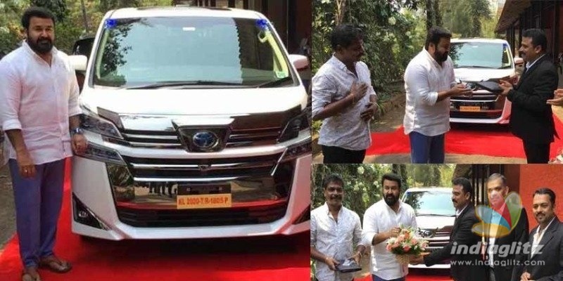 Mohanlals brings home a brand new luxurious car!