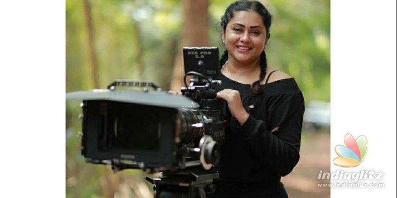 Actress Namitha fell into a well while filming