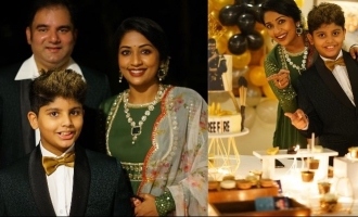 In pics: Actress Navya Nair hosts a lavish birthday party for son