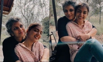 Nazriya shares pictures with actress Jyothirmayi