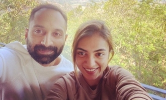 VIRAL: Nazriya clicks a picture of Fahadh Faasil